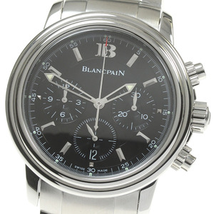 ブランパン Blancpain 2185-1130-55 レマン クロノグラフ デイト クロノグラフ 自動巻き メンズ 良品 保証書付き_860362