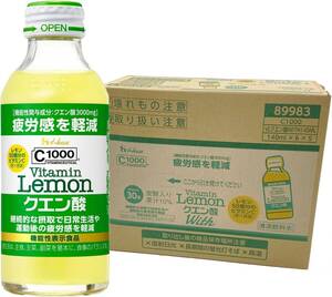  ハウスウェルネスフーズ C1000 ビタミンレモンクエン酸 With 機能性表示食品　140ml×30本