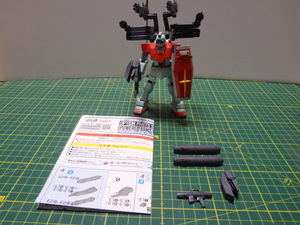 ☆ 1/144 HG ジム パワードアームズパワーダーVer.　塗装済み 完成品 ☆