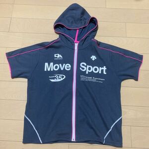 DESCENTE デサント MOVE SPORT 半袖 ジャージ サイズM DAT-2057