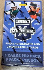 未開封ボックス　2022 Panini Elite Extra Edition 直筆サイン８枚