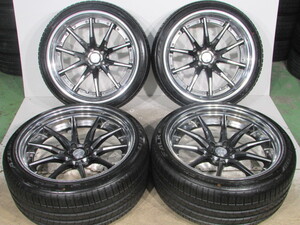 ☆GT-Rサイズ■KUHL JAPAN VERZ KVC-02■114.3-5H/21-10.5J/+12■265/35R21■イボ付■FAKEN AZENIS FK510■クールジャパン■スカイライン.Z