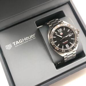 【稼動品】 TAG Heuer タグホイヤー フォーミュラ1 腕時計 クォーツ WAZ1110 黒文字盤 メンズ 箱