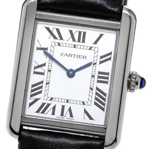 カルティエ CARTIER WSTA0030 タンクソロ SM クォーツ レディース _847993