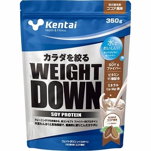 Kentai ウェイトダウン ソイプロテイン 350g ココア風味 K1140