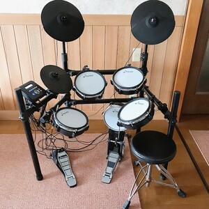 電子ドラム ドラムセット Donner DED-200ドナー 楽器 バンド ドラム 【通電、音だしOK】