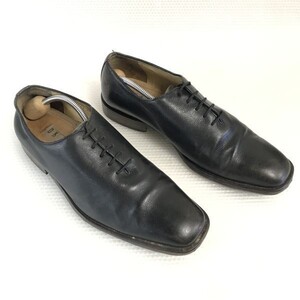 ダックス/DAKS☆シボ本革/ホールカットシューズ【9.5/27.5/黒/BLACK】ビンテージ☆ビジネス/dress shoes〇bA-51