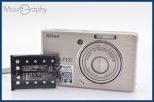 ★極上美品★ ニコン Nikon COOLPIX S500 3x ストラップ、バッテリー付属 同梱可 #yk127