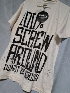 RNA PRE DNA プリント M 半袖Tシャツ