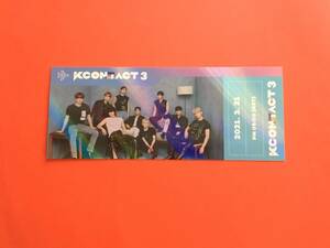 SF9 KCON 2021 KCONTACT3 公式チケット フォトカード 即決 ヨンビン インソン ジェユン ダウォン ロウン ZUHO テヤン フィヨン CHANI