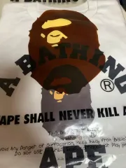 【雷市場（ポンジャン）商品韓国直送】 A BATHING APE(アベイシングエイプ) 正規品 カレッジ ロング スリーブ 長袖Tシャツ