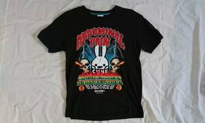 ★美品即決送料無料★ CUNE レア Tシャツ 半袖 Ｍ サイズ ABDOMINAL PAIN TO EAT OLD BREAD ROCK FESTIVAL 2015 限定 キューン M