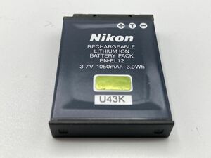 ★送料無料★Nikon EN-EL12 ニコン バッテリー 現状渡し B43