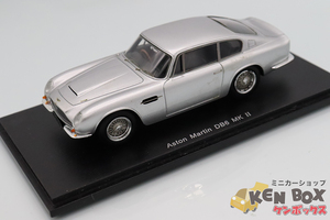 USED S=1/43 Spark スパーク S2428 Aston Martin アストンマーチン DB6 MK II シルバー 中国製 現状渡し