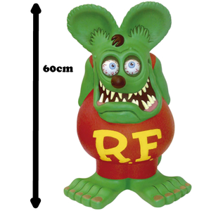 FUNKO完全正規 ファンコ ラットフィンク ジャンボコインバンク 巨大フィギュア 60cm 貯金箱 RatFink エドロス アメリカン雑貨 キャラクター