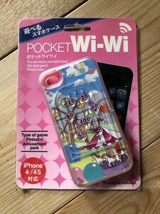 遊べる スマホケース iPhone4/4S★カバー★ピンボール★遊園地★アメリカン★携帯★アナログ★保護★ポケットワイワイ★未開封★レア★希少