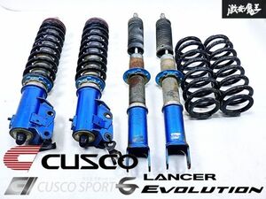 ★ダート・ラリー★ CUSCO クスコ SPORT-G CT9A ランサーエボリューション ランエボ 7 8 9 フルタップ 車高調 サスペンション 減衰 棚C-2