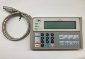 0756-O★TEC 東芝テック ST-700/ST-701シリーズ用操作パネル KBDKCP-100★通電確認済中古現状渡し★