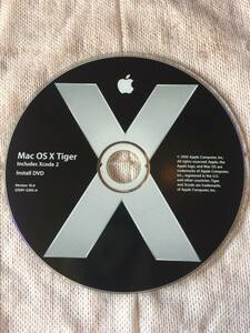 Mac OS X 10.4 Tiger (Include Xcode 2) - Install DVD-ROM