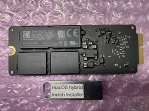 希少 Apple 純正 PCIe SSD, リンク幅 x4 の高速版, 1TB “APPLE SSD SM1024G” + OSインストール用 USB メモリ