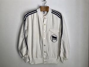 アディダス Hertha BSC ヘルタベルリンモデル ボタンジャケット 西ドイツ製 ヴィンテージ ジャージ 60s 70s made in west germany adidas