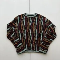 COOGI クージー3Dニット PURE NEW WOOL 100% XLサイズ