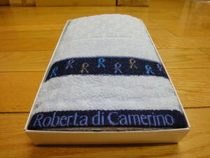 ★ 新品 箱入り ★ Roherta di Camerino フェイスタオル ★約76ｃｍ×34ｃｍ★