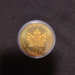  メイプルリーフ カナダ ゴールド GOLD 金 金貨 24k ゴールドコイン 