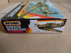 絶版 1/72 HAWKER HURRICANE ホーカー ハリケーン　MATCHBOX製　『同梱不可』