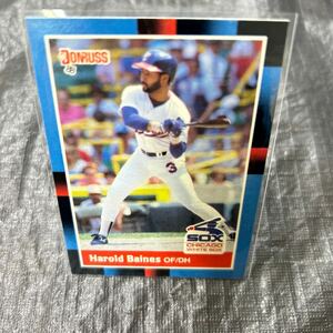 Donruss 1988 Harold Baines Chicago White Sox No.211 ハロルドベインズ　シカゴホワイトソックス