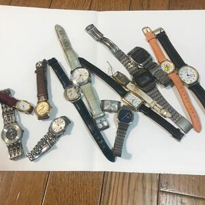 腕時計 SEIKO CITIZEN など レディースなど14点　劣化の酷い物あり　ジャンク扱いで