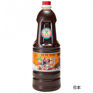 和泉食品　タカワお好みたこ焼きソース(濃厚)　辛口　1.8L(6本) /a