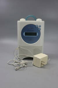 6A-01 SONY　ICF-73V　SHOWER　CD＆RADIO　アダプター付き