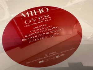 12”★Miho Featuring Boy-Ken / Over / 未開封