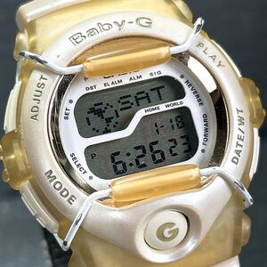 CASIO カシオ Baby-G ベビージー Tripper トリッパー BGT-110 腕時計 デジタル クオーツ 多機能 スケルトン 新品電池交換済み 動作確認済み