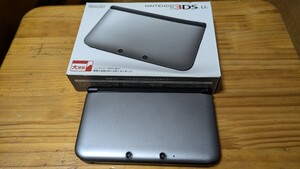 ニンテンドー3DS LL　箱説付属品あり　数時間程度の動作確認済み　充電器、ゲームソフトは別で用意したものなので付属しません　60サイズ