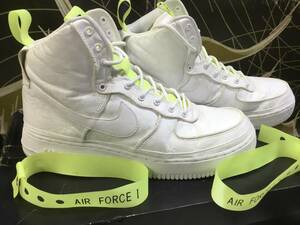 ナイキ エアフォース1 マジックスティック AF1 07 HI 28cm 白 NIKE 573967 101