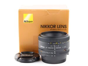 10572cmrk Nikon AF NIKKOR 50mm F1.8D 単焦点 標準レンズ 交換レンズ ニコン Fマウント