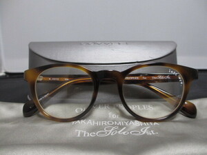 OLIVER PEOPLES　TAKAHIROMIYASHITA　タカヒロミヤシタザソロイスト　伊達？メガネフレーム S.0372 dm　１本（中古品）