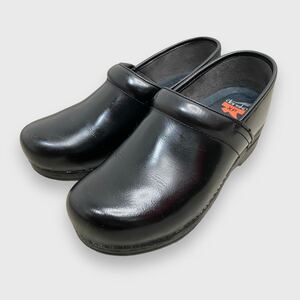 送料無料☆ dansko☆プロフェッショナルXP☆クロッグ☆サボ☆黒☆25-25.5cm