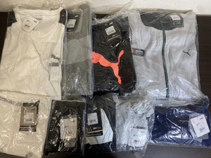 7803-01★タグ付未使用品♪PUMA プーマ 9点/ジップアップスウェット/スウェット/Tシャツ/スポーツウェア/レディース/メンズ/ＳL XL★