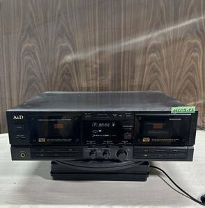 MYM9-42 激安 カセットデッキ A&D GX-W4500 STEREO DOUBLE CASSETTE DECK 通電OK 中古現状品 ※3回再出品で処分