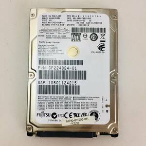 □22623時間 FUJITSU MJA2160BH 2.5インチHDD 『正常判定』 160GB