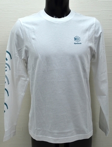 ★【Reebok リーボック】長袖Tシャツ DT8183 WHITE Sサイズ