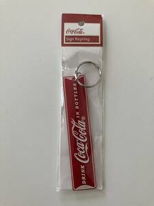 coca-cola(コカコーラ)Sign Keyring/キーリング・キーホルダー/プレート型