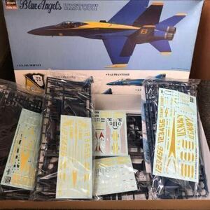 ハセガワ 1/72スケール ブルーエンジェルス ヒストリー 5機種セット 未組立