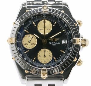 ★美品！BREITLING ブライトリング クロノマット ビコロ B13050 ブラック文字盤 自動巻き メンズ★