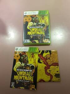 送料無料 Xbox360★レッドデッドリデンプション アンデッドナイトメア★used☆Red Dead Redemption Undead nightmare☆import Japan