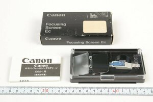 ※ 新品未使用 Canon キヤノン フォーカシングスクリーン EC-C レーザーマット 箱 説明書付 3553