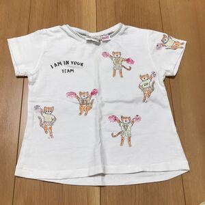 【中古】Zara BabyGirl ザラ　Tシャツ　size 18/24months cm92